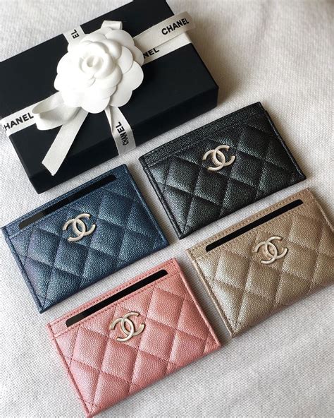 chanel card case huaren|Chanel Wallets & Card Holders .